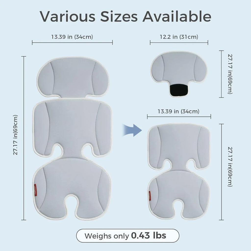 Keep Your Baby Cool and Comfortable with the Nuvivi Cooling Stroller Pad Universal Cooling Seat Pad for Strollers - Perfect for Hot Weather Adventures!