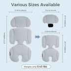 Keep Your Baby Cool and Comfortable with the Nuvivi Cooling Stroller Pad Universal Cooling Seat Pad for Strollers - Perfect for Hot Weather Adventures!